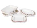 Six Villeroy And Boch ‘Petite Fleur’ Baking Dishes