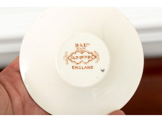 Mixed Antique Porcelain Teacups & Saucers