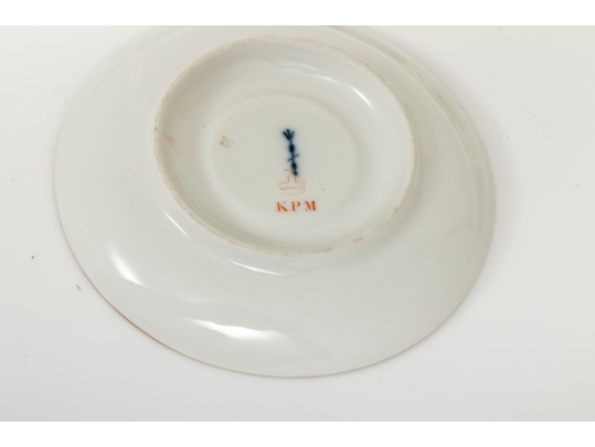 Antique KPM Demitasse Porcelain Set