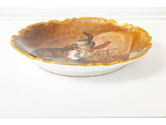 Artist Signed Limoges Orleans Decorative Charger