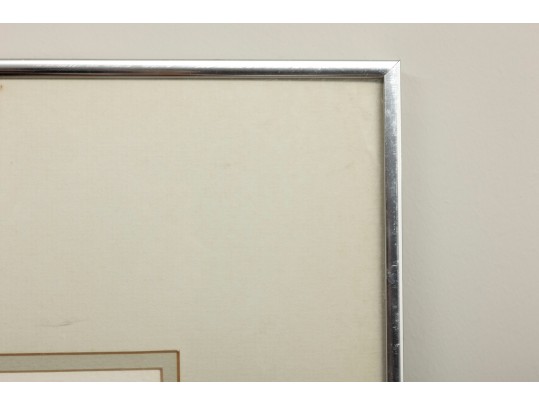 Barbara Hagan (American, B. 1938) Original Floral Watercolor 