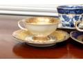 Mixed Antique Porcelain Teacups & Saucers