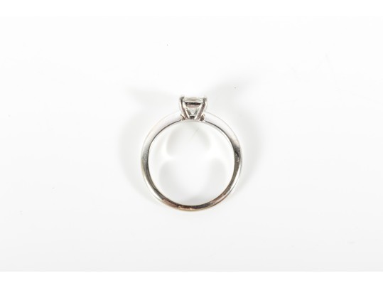 18K Platinum Diamond Ring (Size 5.75)