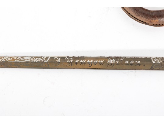 Antique Henderson Ames Century Masonic Knight's Templar Sword & Scabbard