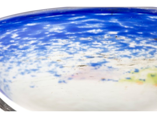 Vintage Iron Torchiere Floor Lamp