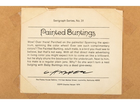 Charley Harper (American [WV] B. 1922) 