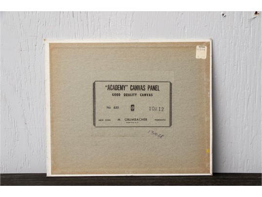 William A. Drake (1891-1979) Oil On Masonite Landscape - Unframed