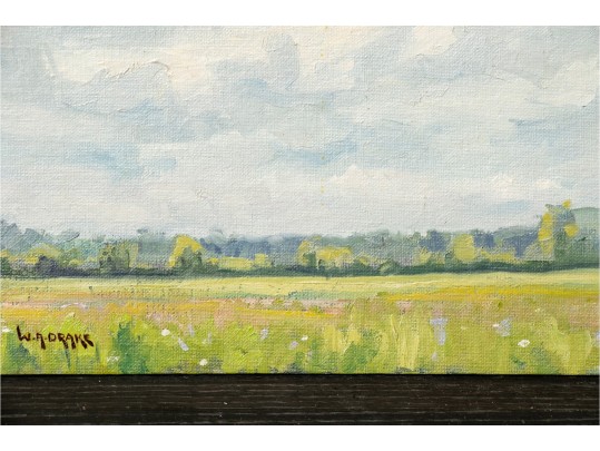 William A. Drake (1891-1979) Oil On Masonite Landscape - Unframed
