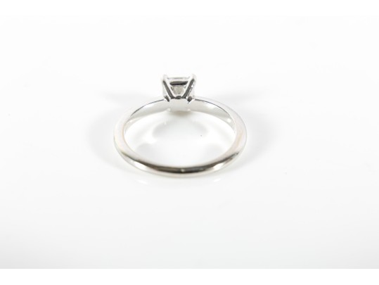18K Platinum Diamond Ring (Size 5.75)
