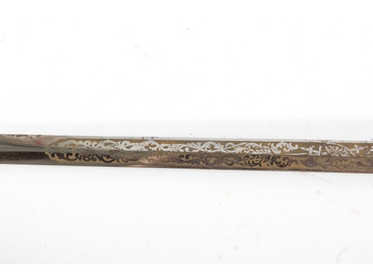 Antique Henderson Ames Century Masonic Knight's Templar Sword & Scabbard