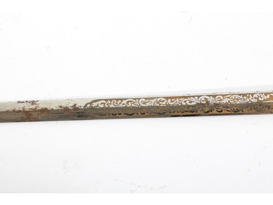 Antique Henderson Ames Century Masonic Knight's Templar Sword & Scabbard