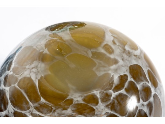 Trio Of Murano Style Glass Vases