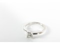 18K Platinum Diamond Ring (Size 5.75)