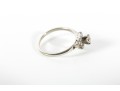 14K White Gold & Diamond Ring (Size 6.25)