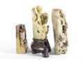 20th Century Chinese Soapstone Carvings 