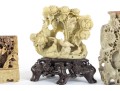 20th Century Chinese Soapstone Carvings 