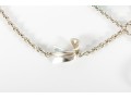 Tiffany & Co. Angela Cummings Sterling Silver Bent Arrow Necklace