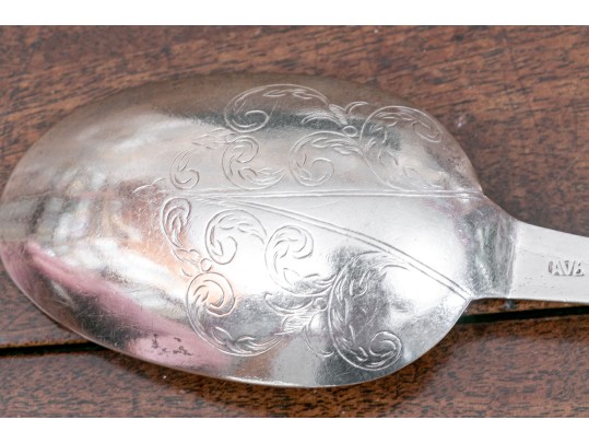 Lot Of Antique Spoons Including English Britannia Circa 1703 And Sterling 1835