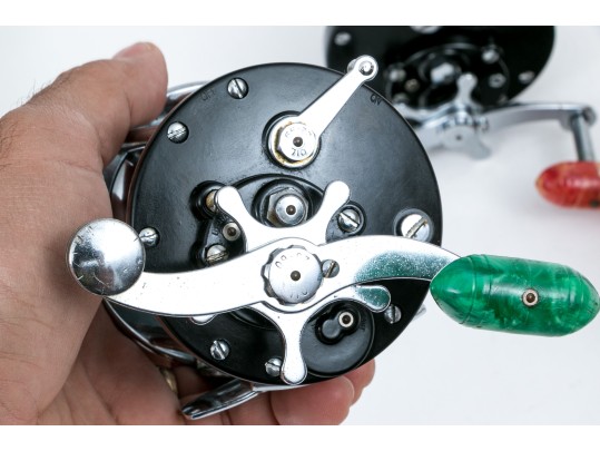 Collection Of Six Penn Convential Fishing Reels