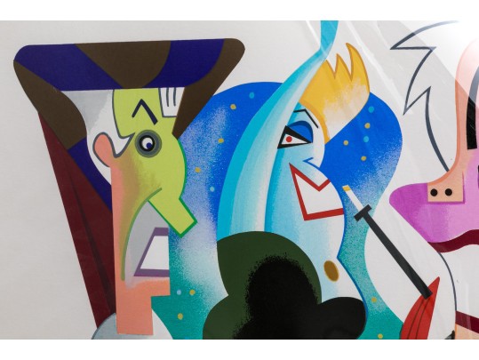 Robert De Michiell Limited Edition Serigraph, Disney 