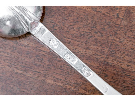 Lot Of Antique Spoons Including English Britannia Circa 1703 And Sterling 1835