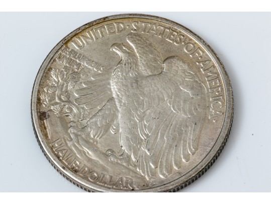 Lot Of Two Walking Liberty Half Dollars, 1918 And 1934