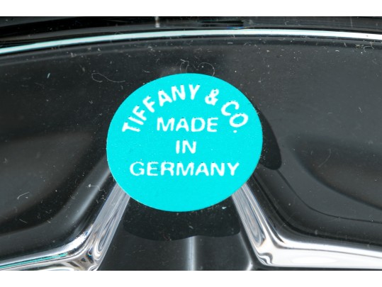 Tiffany & Co. Fun Star Edged Crystal Plate, 8 1/2