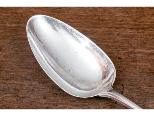 Lot Of Antique Spoons Including English Britannia Circa 1703 And Sterling 1835