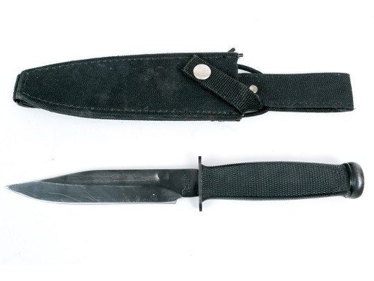 Collection Of Folding And Fixed Blade Knives