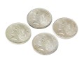 Lot Of Four Peace Dollars : 1922, 1923, 1924, 1925