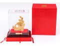 Chinese Gold Decorated Dragon Sculpture