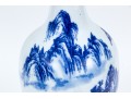 Large Chinese Blue And White Porcelain Vase