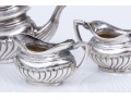 English Sterling Silver Diminutive Miniature Five Piece Tea Set