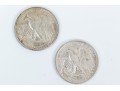 Lot Of Two Walking Liberty Half Dollars, 1918 And 1934