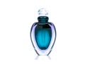 James Clark Stunning Art Glass Perfume Bottle, Green Purple Tones