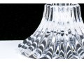 Pair Of Baccarat Crystal Glass Candle Sticks