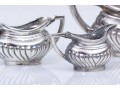 English Sterling Silver Diminutive Miniature Five Piece Tea Set