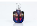 Kit Karbler And Michael Davis Stunning Art Glass Perfume Bottle, Pink And Purple Tones