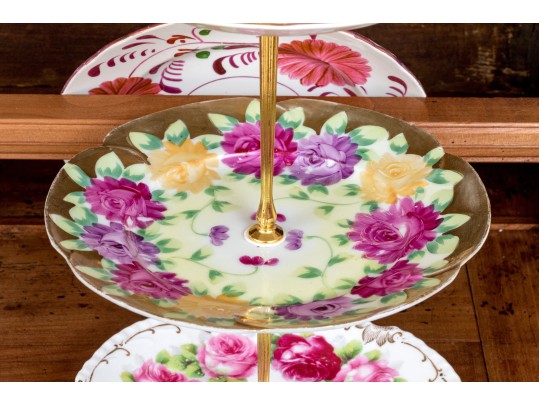 A Large Assembled Collection Of Assorted Serving Wares
