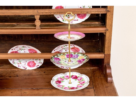 A Large Assembled Collection Of Assorted Serving Wares
