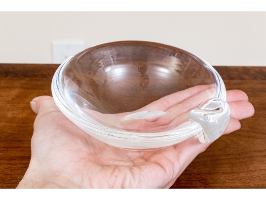 Vintage Steuben Crystal Candy Dish