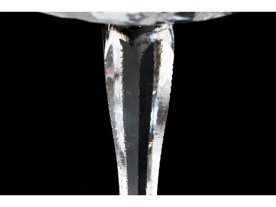 Three Pieces American Cut Glass Tableware