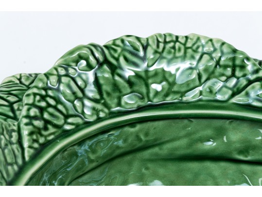 Williams Sonoma Cabbage Form Lidded Tureen With Under Plate