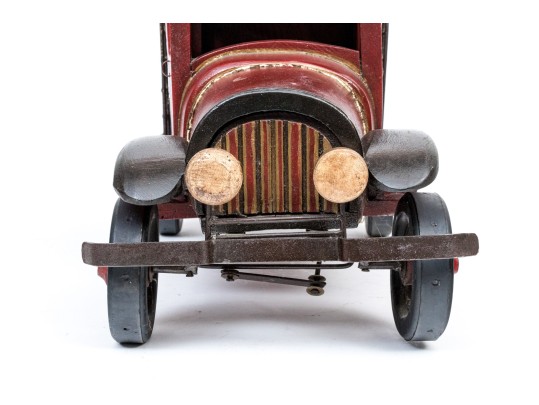 Vintage Decorative Painted Model Of An Antique Truck 