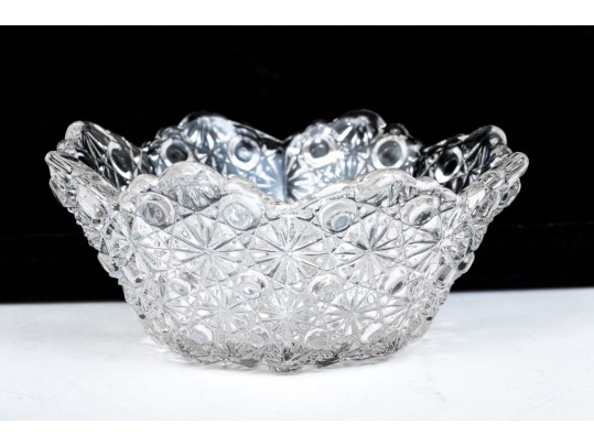 American Molded Glass Fruit Set