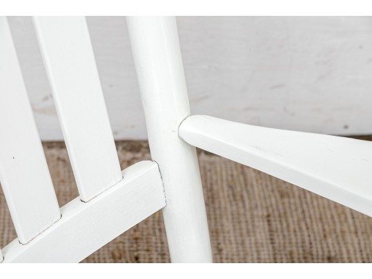 Vintage Rocker In White Paint