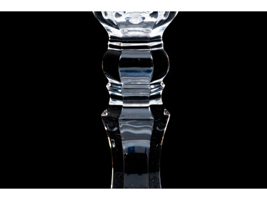 Pair Of Tiffany Crystal Candlesticks