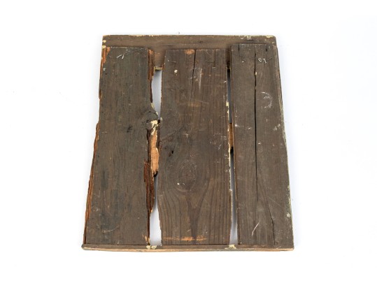Antique Carved And Painted Wood Restaurant Sign, 