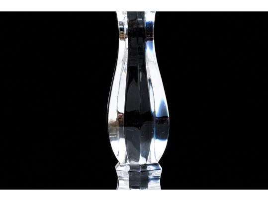Pair Of Tiffany Crystal Candlesticks