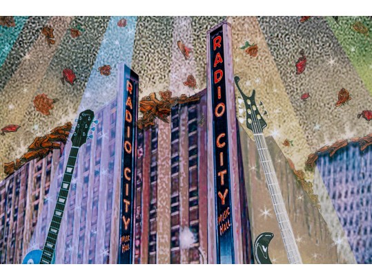 Group Of Three Contemporary Music Concert Color Posters